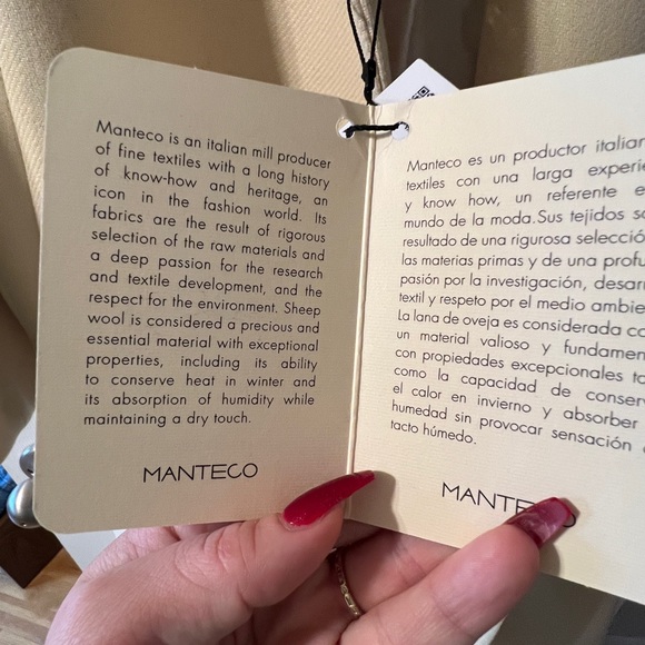 Zara Limited Edition Double-Breasted Italian Wool Blend Coat - Medium - Picture 15 of 16